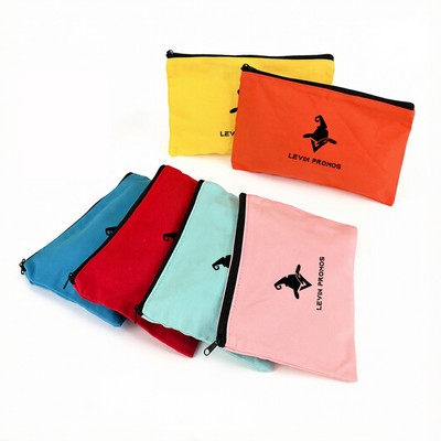 Canvas Cosmetic Pouch